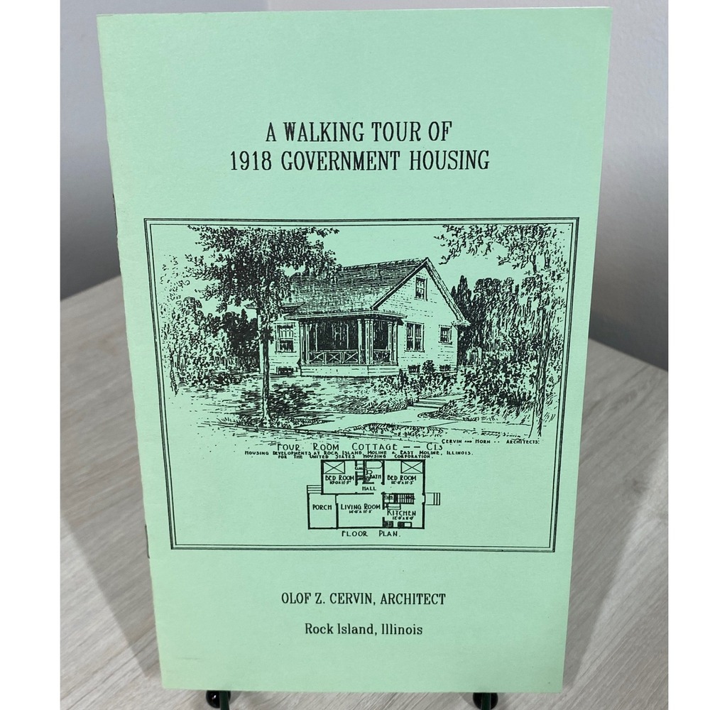 A Walking Tour of 1918 Government Housing Rock Island Illinois Architecture